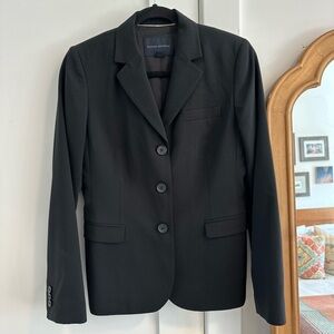 Banana Republic black wool blazer - size 6